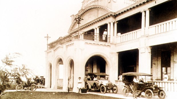 The legendary Grand Pacific Hotel, built in 1914, in its heyday. 
