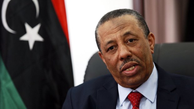 Libya's internationally recognised Prime Minister, Abdullah al-Thinni, has issued a plea for Western military intervention against Islamic State.