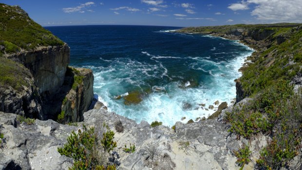 The Cape St George Lighthouse is in a dramatic coastal location. It's also in the wrong location. 