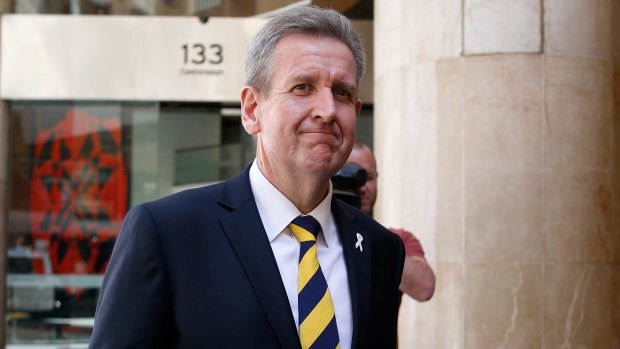 Former NSW premier and now Racing Australia chief Barry O'Farrell.