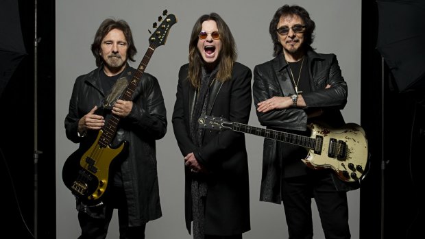 Black Sabbath - Geezer Butler, Ozzy Osbourne and Tony Iommi.




