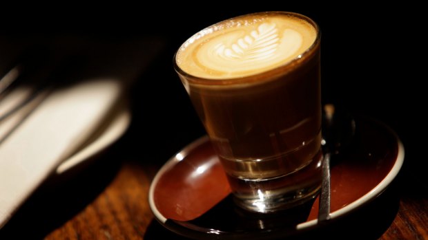 A generic latte coffee shot. 22 March 2012.
The Age Epicure. Photo:EDDIE JIM.