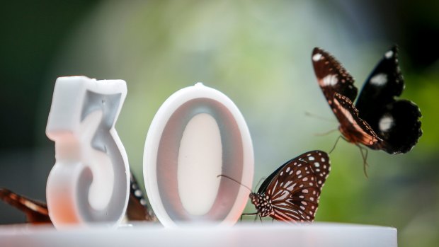 Even social butterflies can set a few financial goals for their 30th birthday.