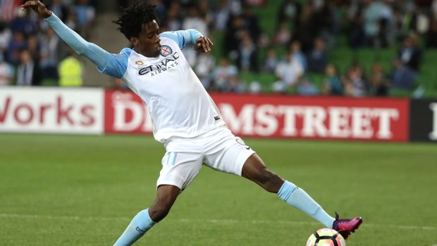 Melbourne City player Bruce Kamau is in the 26-strong Olyroos squad.