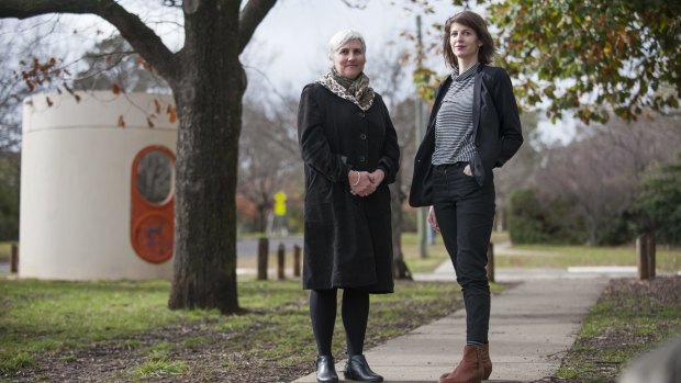 ACTCOSS director Susan Helyar, left, will be holding a conference in Canberra on trying to get attention for issues that affect disadvantaged people. Speaking will be Dr Gemma Carey from UNSW Canberra on what "dangerous ideas" are needed to shape decisions.