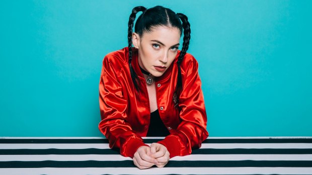 Bishop Briggs says she is most free when she is on stage.