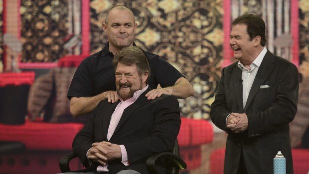 Human headline ... Derryn Hinch features in one episode of <i>You're Back in the Room</i>.