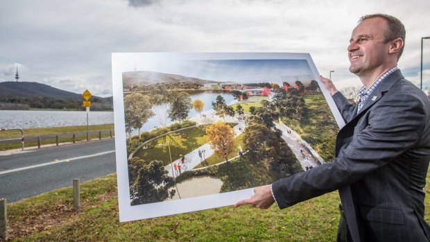 Architect Jack Kershaw is critical of the City to the Lake plans of ACT chief minister Andrew Barr, including the first stage of the West Basin Transformation. 
