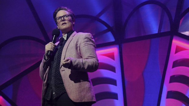 Third time lucky? Hannah Gadsby has been nominated twice before for a Barry Award.