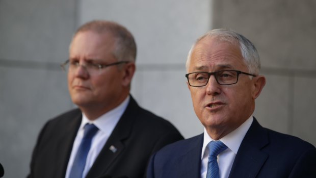Prime Minister Malcolm Turnbull, with Treasurer Scott Morrison, said the commission would not be open-ended and would have a reporting date of 12 months.