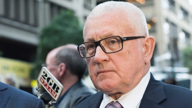 Ron Medich leaving King Street Court on Thursday. 