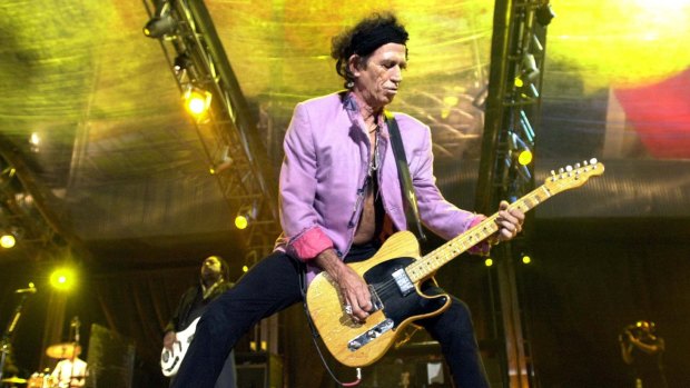 The 12-string guitar is a powerful machine, Rolling Stones guitarist Keith Richards says.