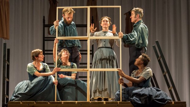 Madeleine Worrall in National Theatre Live's Jane Eyre.