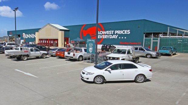 Bunnings snapped up sites cheaply during the GFC.