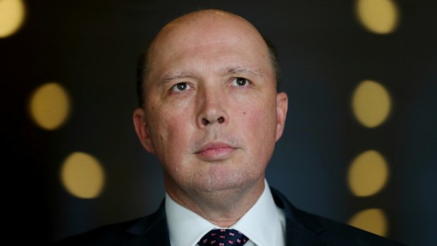 Immigration Minister Peter Dutton.