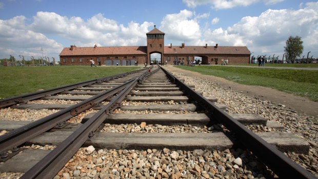 Auschwitz II (Birkenau) Nazi concentration camp in Poland. 