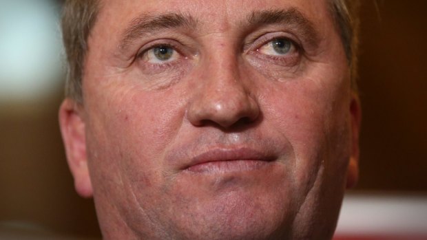 Barnaby Joyce, Nationals deputy leader and sitting member for New England, says he welcomes anyone else putting their hand up for the seat in the next federal election.