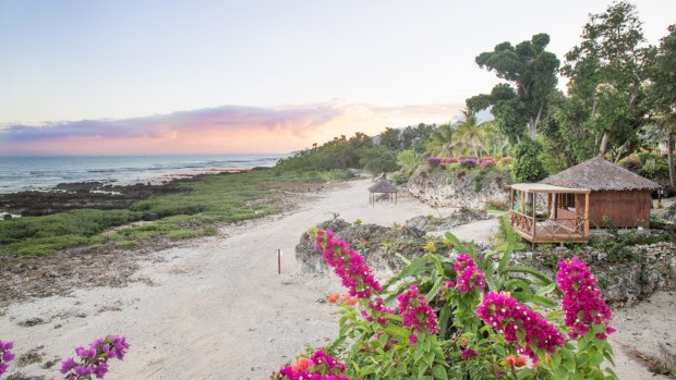 Nabisa Day spa and with views of the coastline.