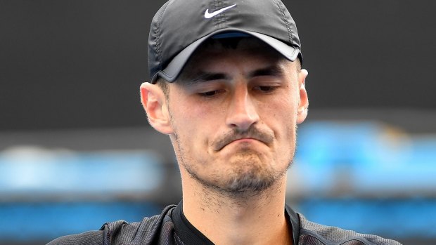 "Good luck, guys" Tomic told reporters.