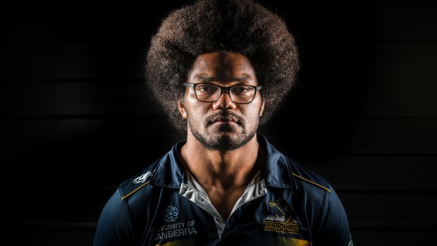 Charitable spirit: Wallaby debutante winger Henry Speight.