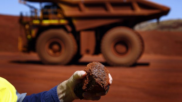Iron ore prices had the largest quarterly loss since 2009 in the three months through March.