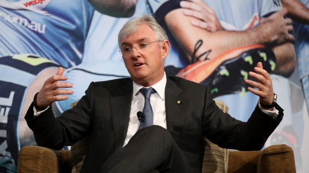 Advocate for expansion: FFA chairman Steven Lowy says the A-League "needs to grow, we need more than 10 teams."