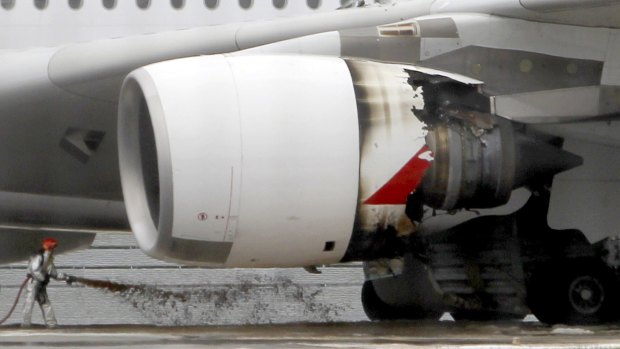 Qantas flight QF32 suffered an catastrophic engine failure after departing from Singapore in 2010. It is one of the serious incidents involving an Airbus A380, the world's largest passenger jet.