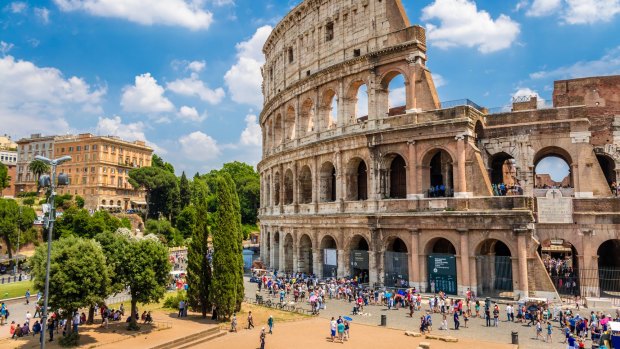 Rome's Colosseum is one of the best known monuments in Italy.