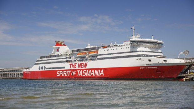 The new Spirit of Tasmania.