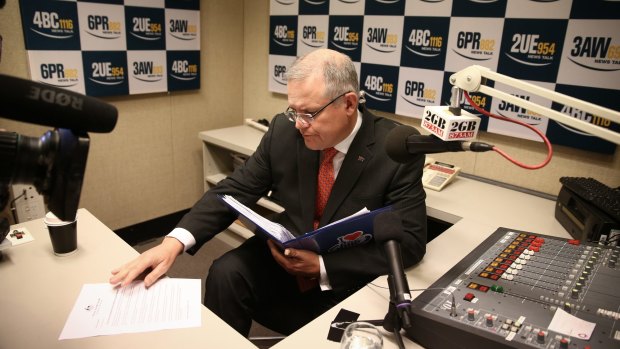 Social Services Minister Scott Morrison hits the airwaves on Monday.