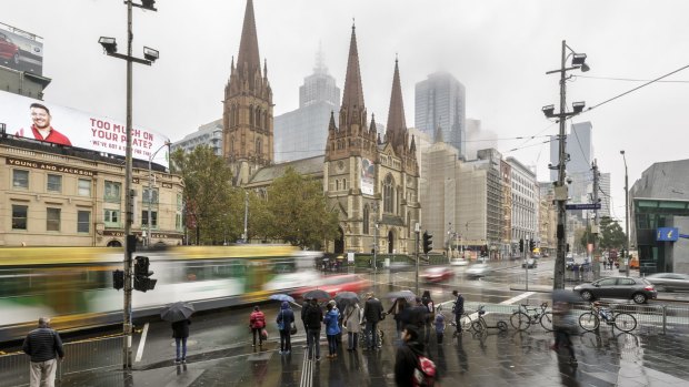 It was a wet weekend in Melbourne, and there's more to come.