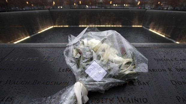A bouquet left by the Duke and Duchess of Cambridge at the September 11 Memorial's Reflection Pool in New York   this week. The CIA's torture program had its genesis in the response to the terrorist attacks of September 11, 2001. 