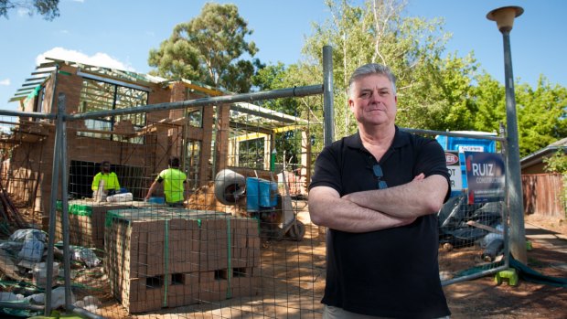 Mr Fluffy home owner, Ray Roberts, has refused to take part in the government buyback and has paid for his own demolition and rebuild without any compensation.