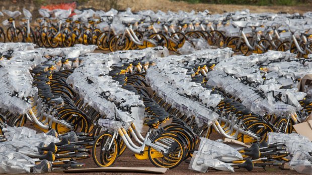 The advent of oBike calls into question uses of public space.