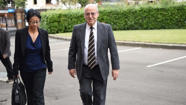 Eddie Obeid arrives at Darlinghurst Supreme Court on Friday.