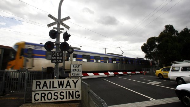Victoria has 168 level crossings.