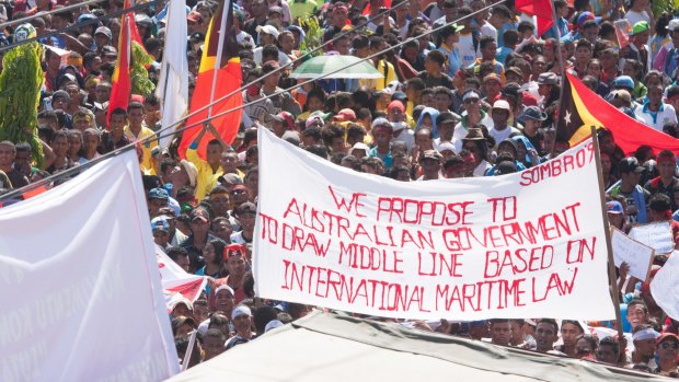 The maritime boundary has long been a contentious issue in East Timor. 