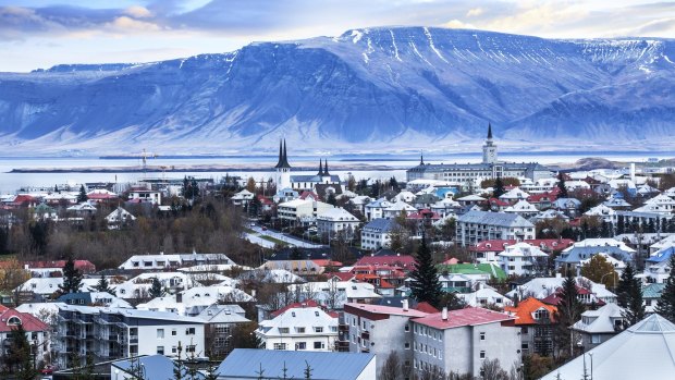 Reykjavik, the Icelandic capital where Kroll was forced to quarantine for 10 days.
