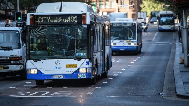 The decision in May to privatise bus services affects about 1200 drivers.