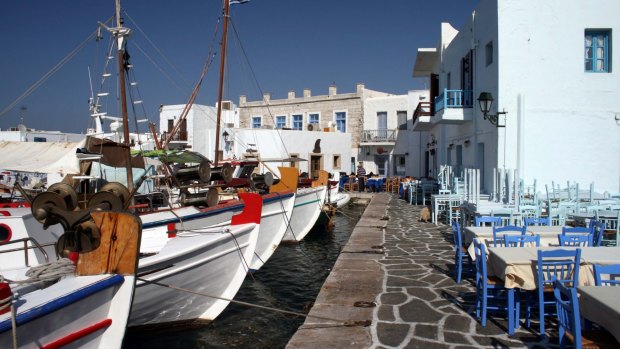 Naousa, Paros: The Greek islands are the perfect setting for romance.