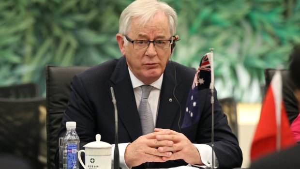 Assurances given: Trade Minister Andrew Robb says there will be no deal allowing the undercutting of Australian labour.