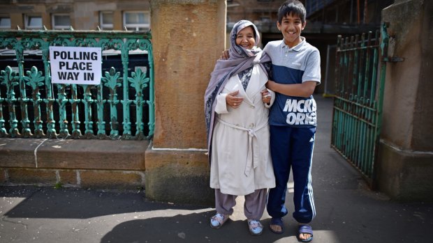 Scots in Glasgow (pictured) and across Scotland voted overwhelmingly to stay in the European Union.