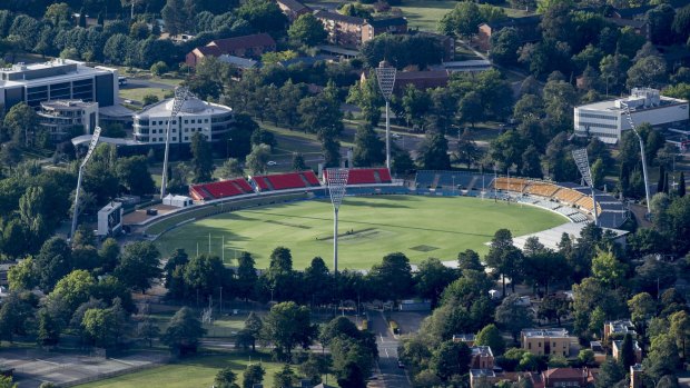Community groups are delighted the GWS Giants-Grocon unsolicited bid for the redevelopment of Manuka Oval has been rejected.