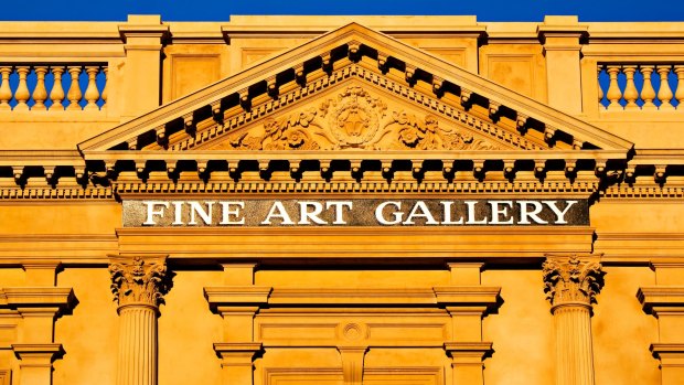 The Fine Art Gallery in Lydiard Street.