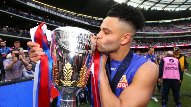 One of the Bulldogs' inspired draft selections: former rookie Jason Johannisen.