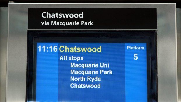 The Epping to Chatswood line will close for seven months.