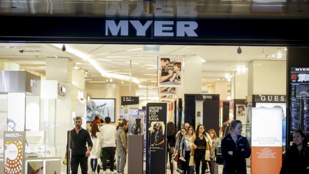 Myer expects to return to sustainable profit growth in 2017.