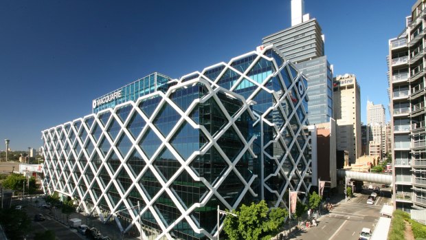 Macquarie Bank Building at 1 Shelley Street, King Street Wharf, Sydney, has been bought by Charter Hall and Morgan Stanley and sold by Brookfield.