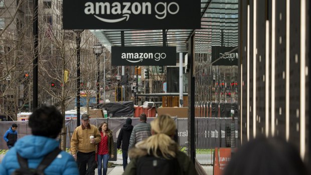  A recent UBS report predicts Amazon will cut the earnings of Coles and Woolworths by 8 per cent within five years.