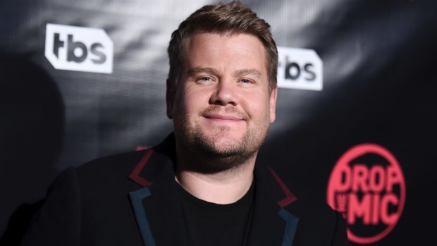 James Corden has come under fire for cracking jokes about Harvey Weinstein at a charity benefit in Los Angeles.
